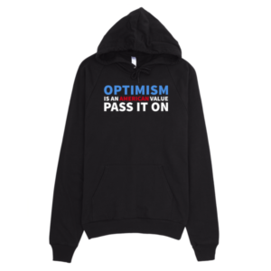 Optimism: Black California Hoodie