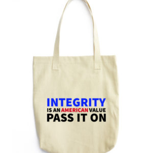 Integrity: All-purpose Tote bag